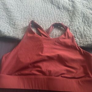Fabletics Deep Red Sports Bra